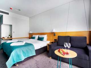 Отель Regatta Hotel Restauracja Spa Познань Двухместный номер «Комфорт» с 1 кроватью или 2 отдельными кроватями-5